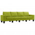 czteroosobowa sofa lurra4q zielona