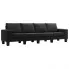 4 osobowa sofa lurra4q czarna