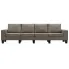 Ponadczasowa 4-osobowa sofa taupe Lurra 4Q