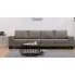 Ponadczasowa 4-osobowa sofa taupe Lurra 4Q