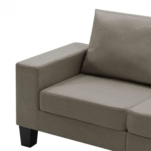 Ponadczasowa 5-osobowa sofa taupe Lurra 5Q