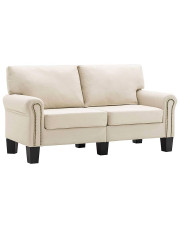 2-osobowa kremowa sofa - Alaia 2X w sklepie Edinos.pl