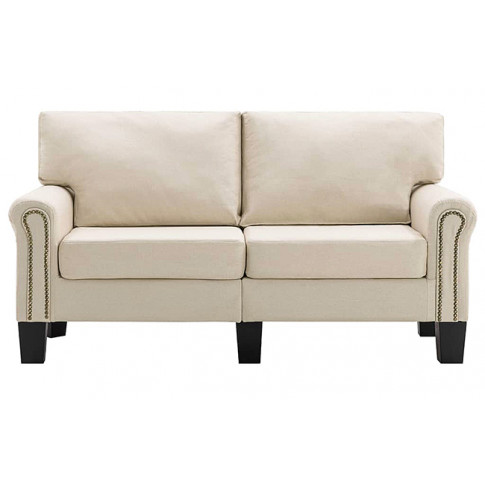 Luksusowa dwuosobowa sofa kremowa Alaia 2X
