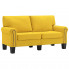 2-osobowa żółta sofa - Alaia 2X