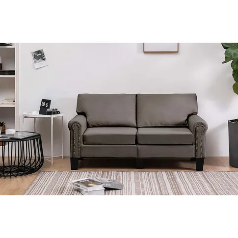 Dwuosobowa taupe sofa Alaia 2X