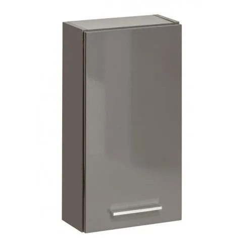 Wisząca szafka łazienkowa Malaga 5X Grafit połysk