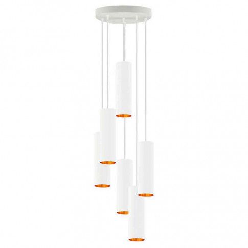 Regulowana lampa wisząca z 6 zwisami w stylu glamour EX341-Monakes