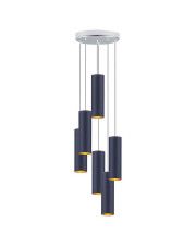 Lampa wisząca LED z podłużnymi kloszami - EX344-Monakes - kolory do wyboru w sklepie Edinos.pl