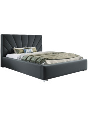 Dwuosobowe łóżko ze schowkiem 140x200 Rayon 2X - 36 kolorów w sklepie Edinos.pl
