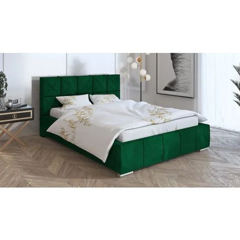 Aranżacja z wykorzystaniem tapicerowanego łóżka Lanetti