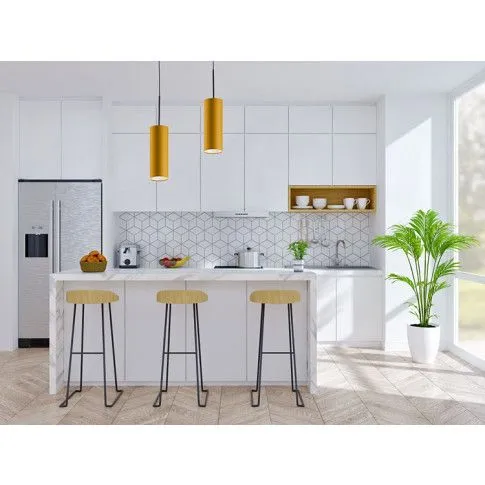 Wizualizacja wnętrza z wykorzystaniem lampy wiszącej EX366-Maderix