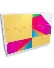 Dziecięca komoda z szufladami Elif 6X - 3 kolory w sklepie Edinos.pl