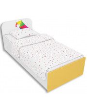Białe łóżko dziecięce 90x200 Elif 9X - 3 kolory w sklepie Edinos.pl