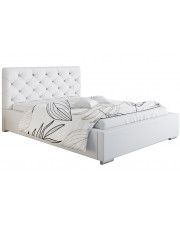 Pojedyncze łóżko ze schowkiem 120x200 Loran 2X - 36 kolorów w sklepie Edinos.pl