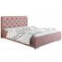 Tapicerowane łóżko z zagłówkiem 180x200 Loran