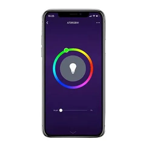 Sterowanie lampką EX376-Senegal poprzez telefon