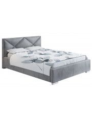 Pojedyncze łóżko pikowane 90x200 Lenomi 2X - 36 kolorów