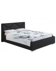 Podwójne łóżko tapicerowane 180x200 Lenomi 3X - 48 kolorów w sklepie Edinos.pl