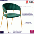 Krzesło tapicerowane Piano 2X