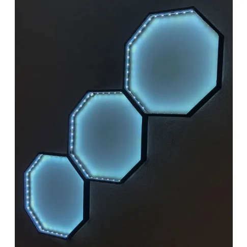 Drewniana lampa ścienna LED EX380-Fortax