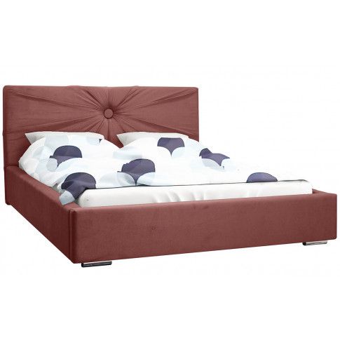 Tapicerowane łóżko z zagłówkiem 90x200 Tagis