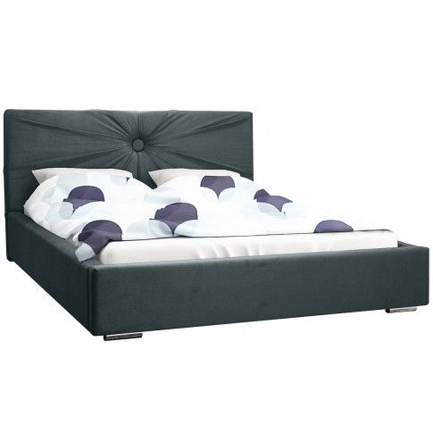 Tapicerowane łóżko z zagłówkiem 160x200 Tagis