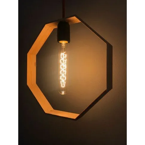 Skandynawska lampa wisząca EX382-Karisa z żarówką typu Edison