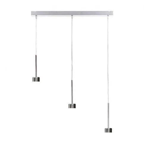 Stelaż lampy EX387-Bornex w kolorze stali szczotkowanej