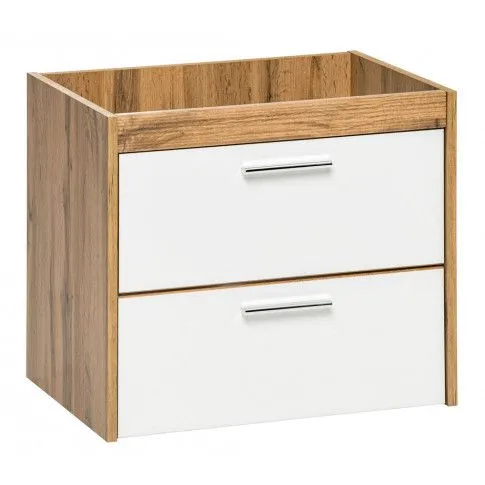 Wisząca szafka pod umywalkę Madryt 3X Biały