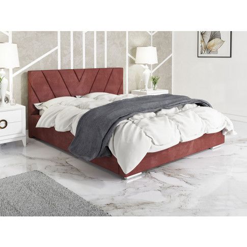 Przykładowa aranżacja z wykorzystaniem tapicerowanego łóżka Orina
