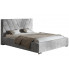 Tapicerowane łóżko z metalowym stelażem 120x200 Orina 3X