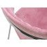 Różowe, pikowane krzesło Piano 3X