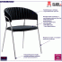 Krzesło czarne Piano 3X info gif