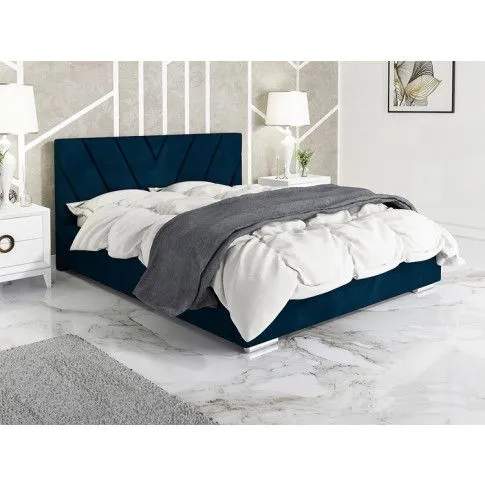 Wizualizacja aranżacji z wykorzystaniem tapicerowanego łóżka Orina