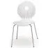 Zdjęcie produktu Profilowane krzesło Famis - białe.