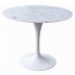 Stół marmurowy z metalową podstawą Gobleto 2X