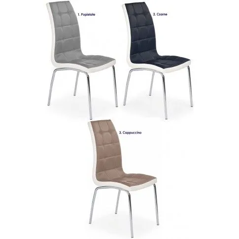 Zdjęcie krzesło pikowane beżowe, cappuccino Frela | Edinos.pl