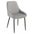 Szare krzesło tapicerowane Anaki