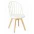 Białe krzesło patyczak - Malene 2X 