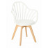 Białe krzesło patyczak - Malene 3X 