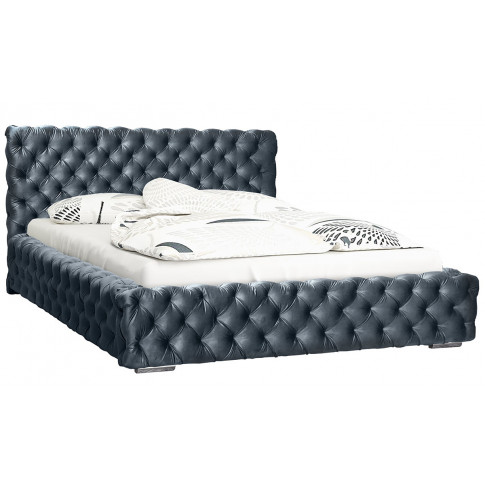 Pikowane łóżko z zagłówkiem 90x200 Sari