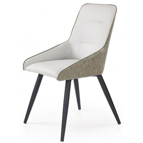 Zdjęcie produktu Tapicerowane krzesło Ormer - popiel + beton.
