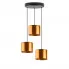 Miedziana lampa wisząca w stylu glamour - EX453-Kylian
