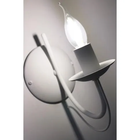 Zdjęcie biały kinkiet świecznikowy E061-Avelino | Edinos.pl