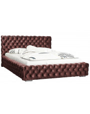 Łóżko pikowane ze schowkiem 160x200 Sari 2X - 48 kolorów w sklepie Edinos.pl