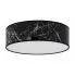 Czarny nowoczesny plafon 50 cm - EX465-Ratag w sklepie Edinos.pl