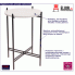 Marmurkowy stolik kawowy Lilien 35cm