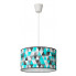 Kolorowa lampa wisząca EX469-Demetes z okrągłym abażurem