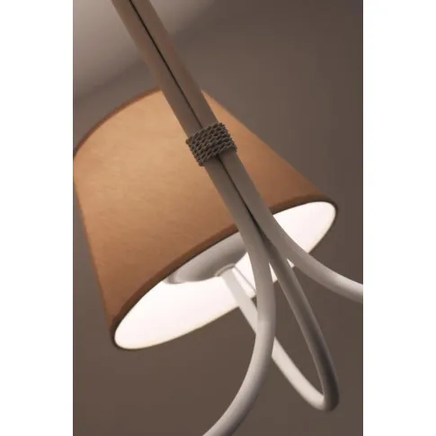 Biały korpus lampy wiszącej EX475-Charlotta