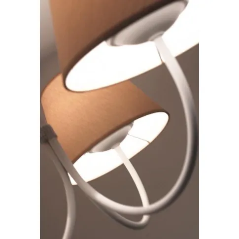 Beżowe abażury lampy wiszącej EX475-Charlotta